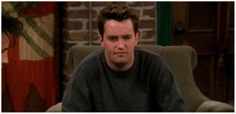 Matthew Perry as Chandler Bing on Friends